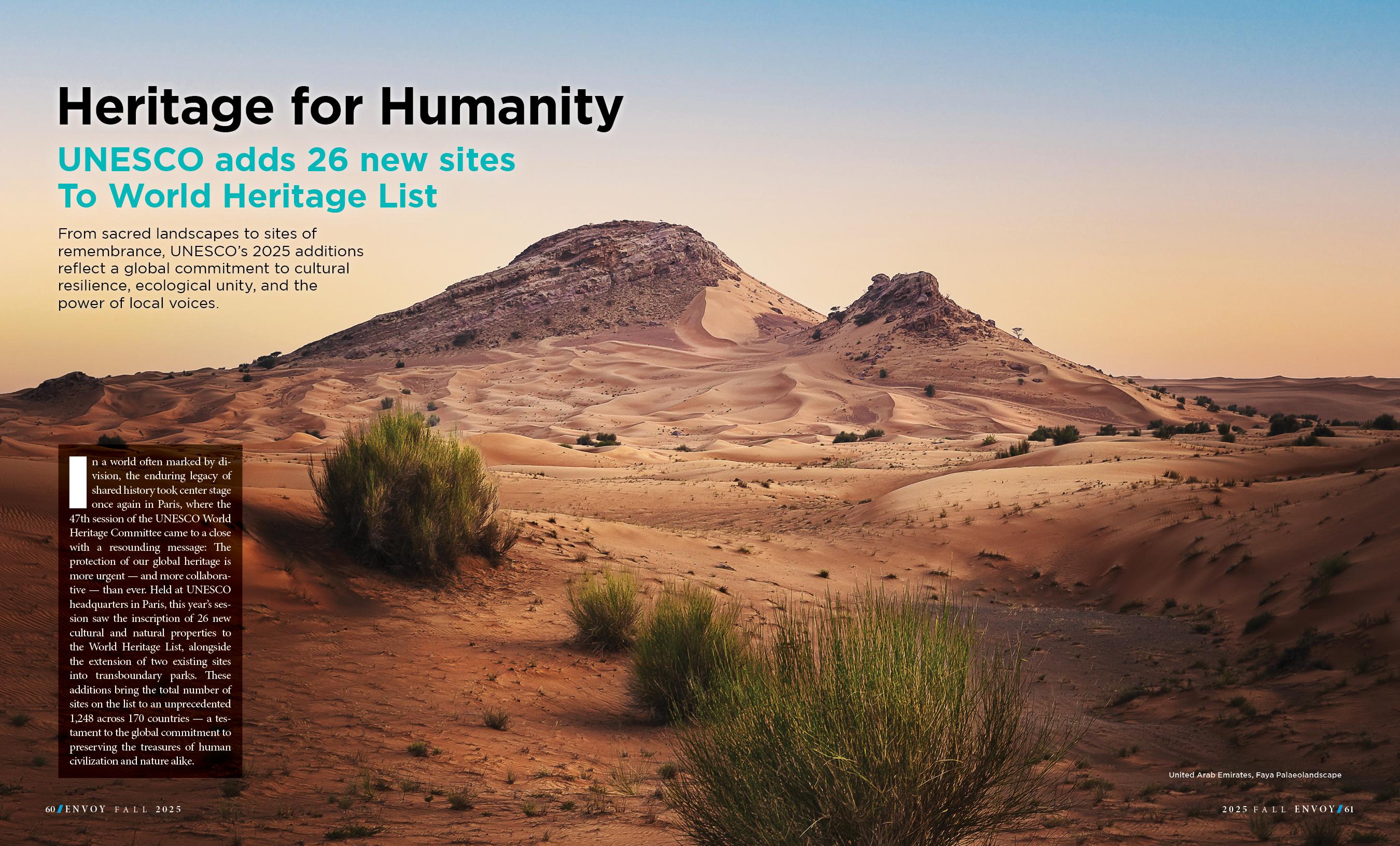 Envoy Magazine Interior Page